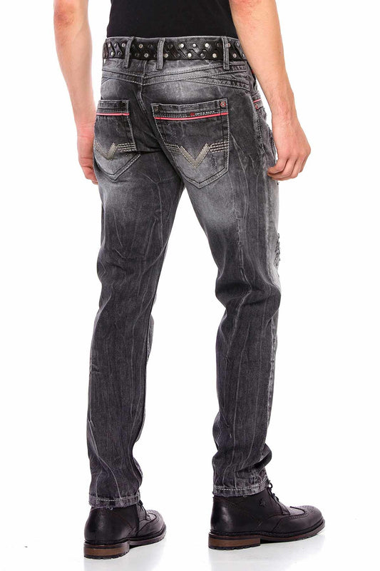 Cipo &amp; Baxx NIGHTSHADE jeans de hombre denim CD545