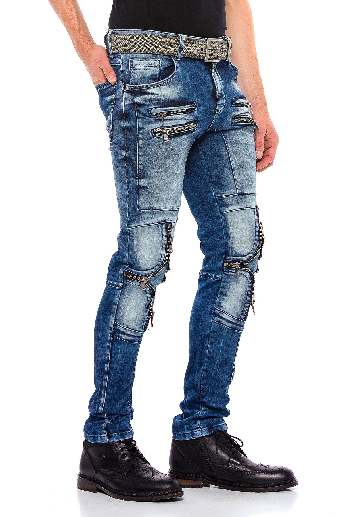 Cipo &amp; Baxx CROSS men's jeans denim CD551