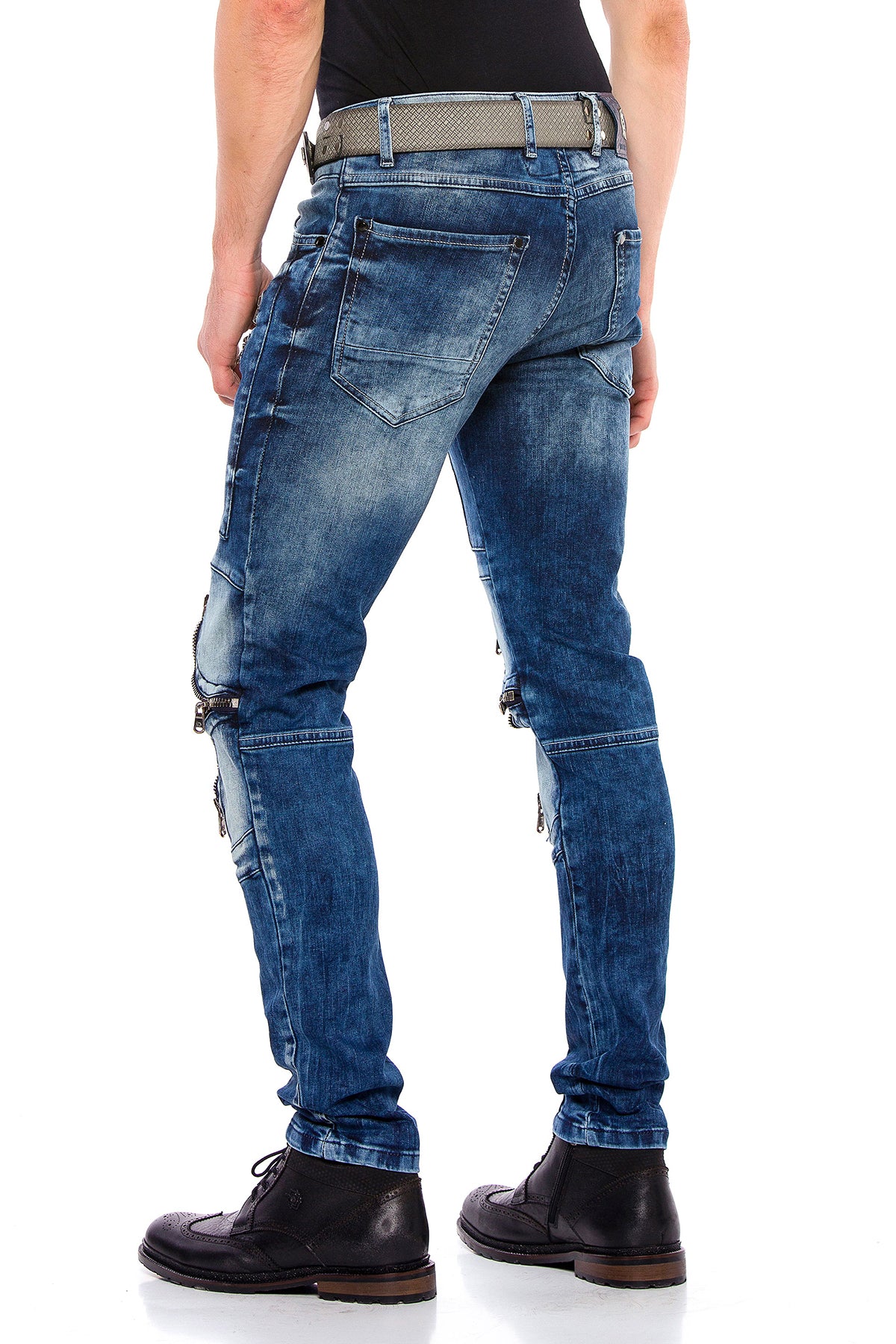 Vaqueros de hombre Cipo &amp; Baxx CROSS denim CD551