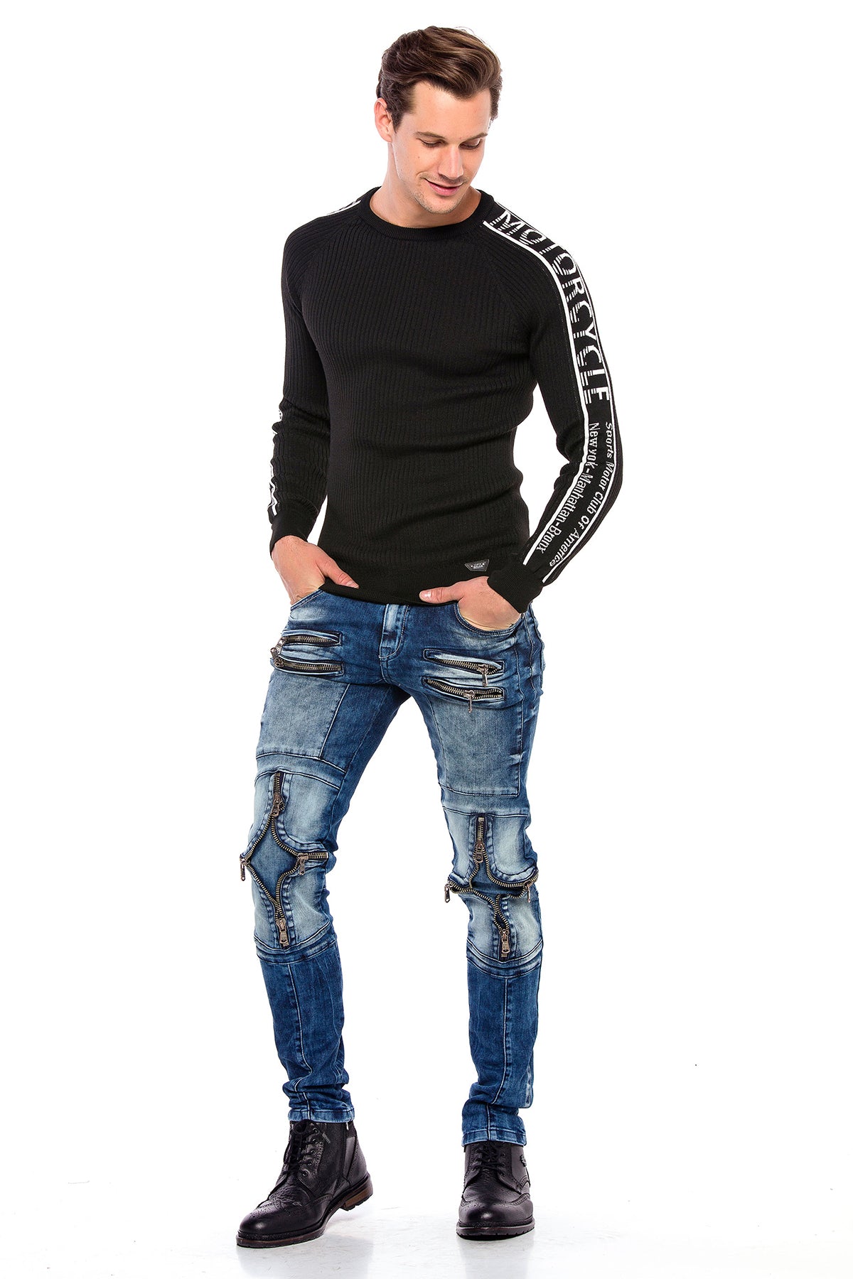 Cipo & Baxx CROSS Herren Jeans Denim CD551