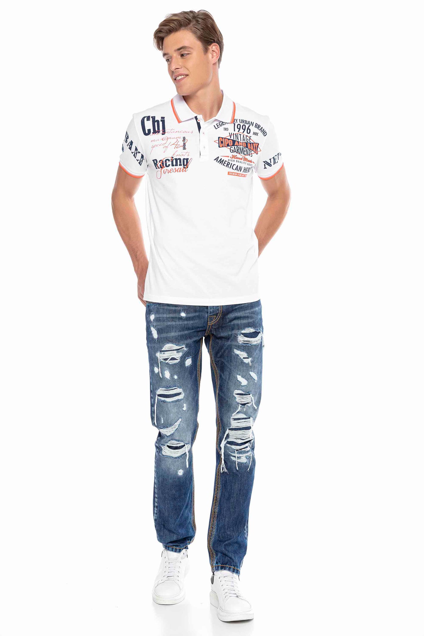 Cipo & Baxx COLUMBIA Herren Jeans Denim CD670