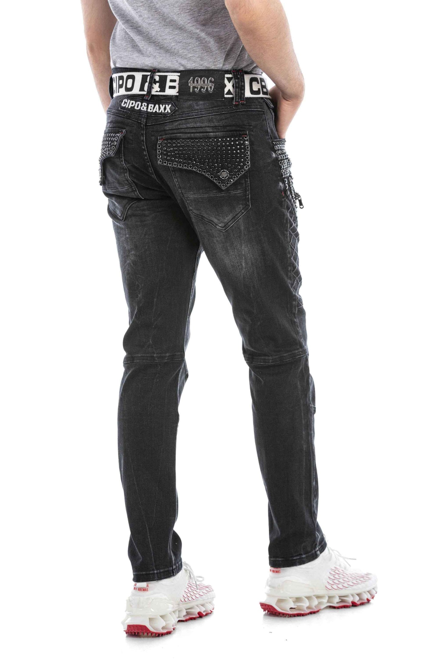 Cipo &amp; Baxx FIBRO Vaqueros Hombre Denim CD696