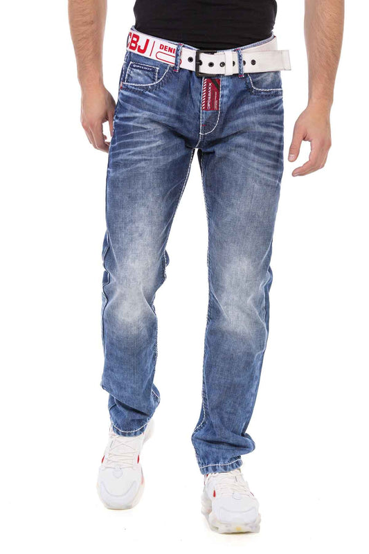 Cipo &amp; Baxx SERG Vaqueros Hombre Denim CD702