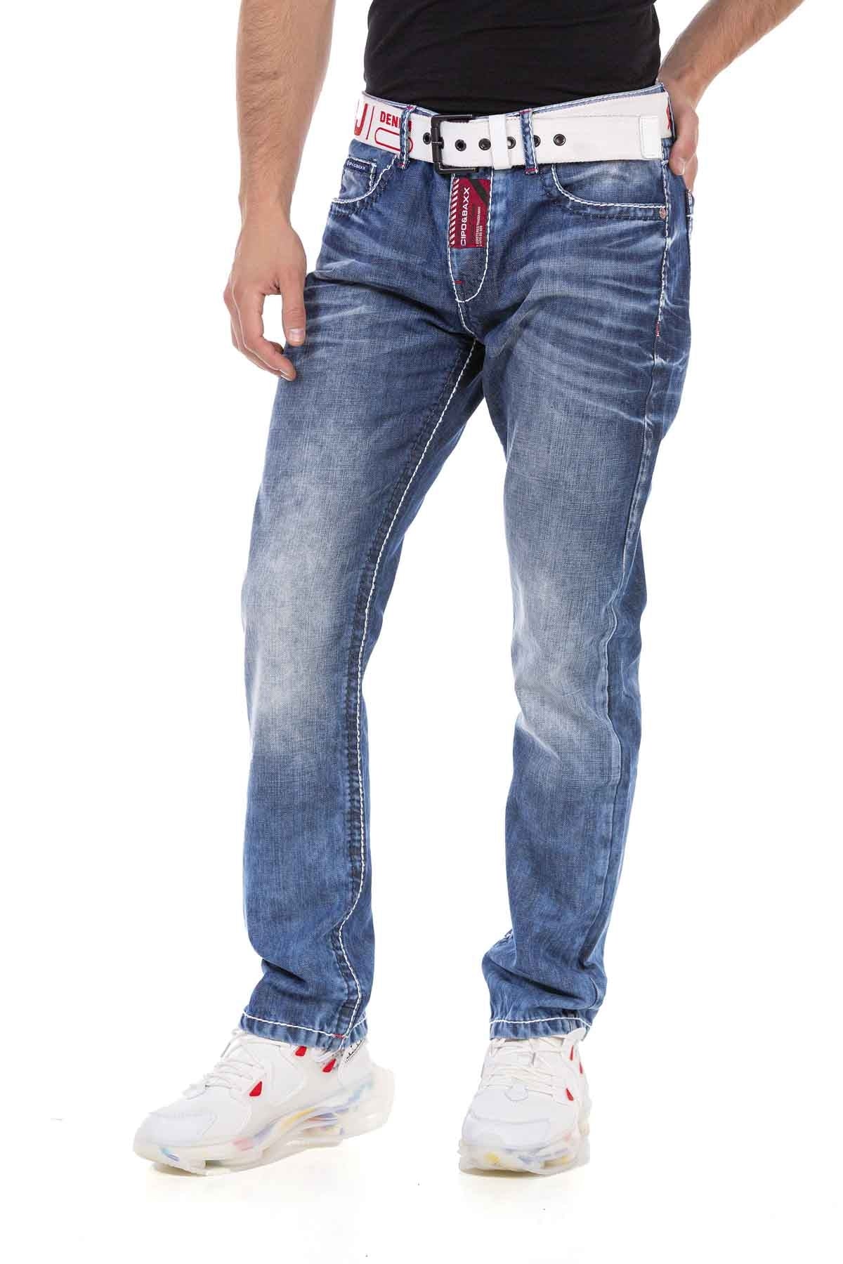 Cipo &amp; Baxx SERG Men's Jeans Denim CD702