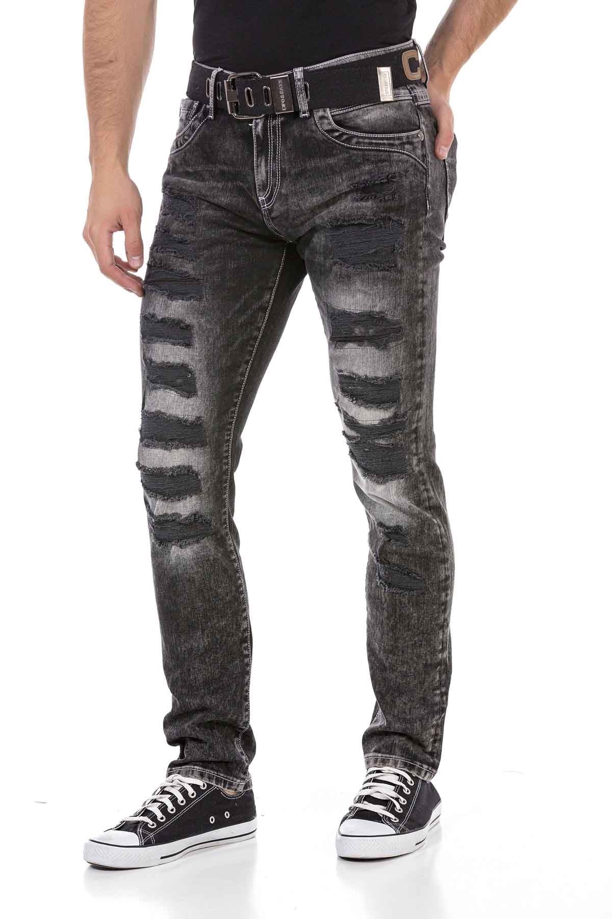 Cipo &amp; Baxx TROY Vaqueros Hombre Denim CD713