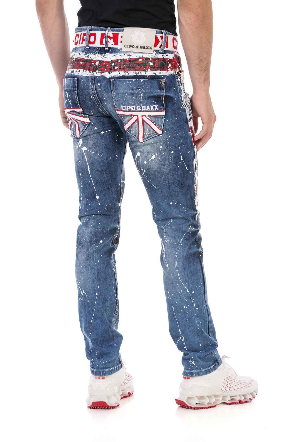 Cipo Baxx BRITAIN Men s Jeans Denim CD714 persvision