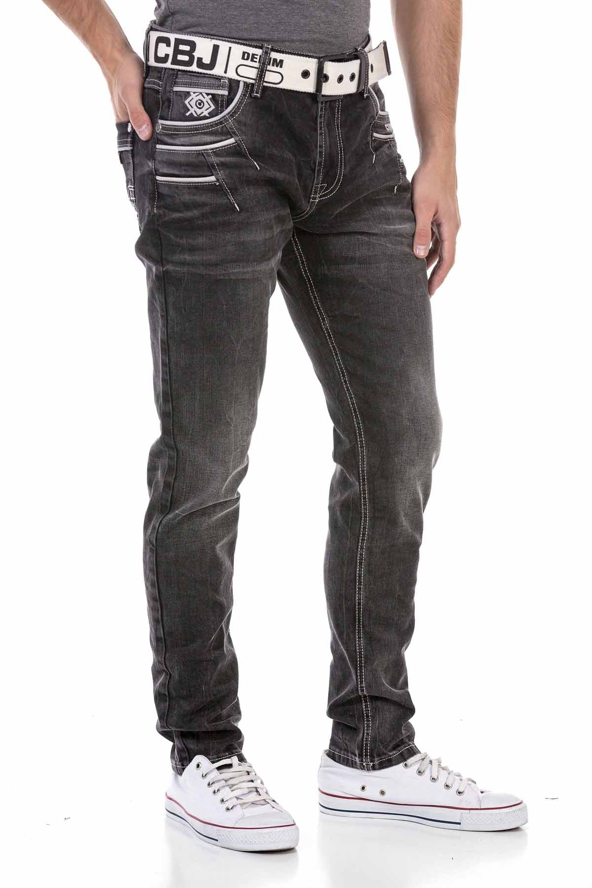 Cipo &amp; Baxx VALENTIN Vaqueros Hombre Denim CD719