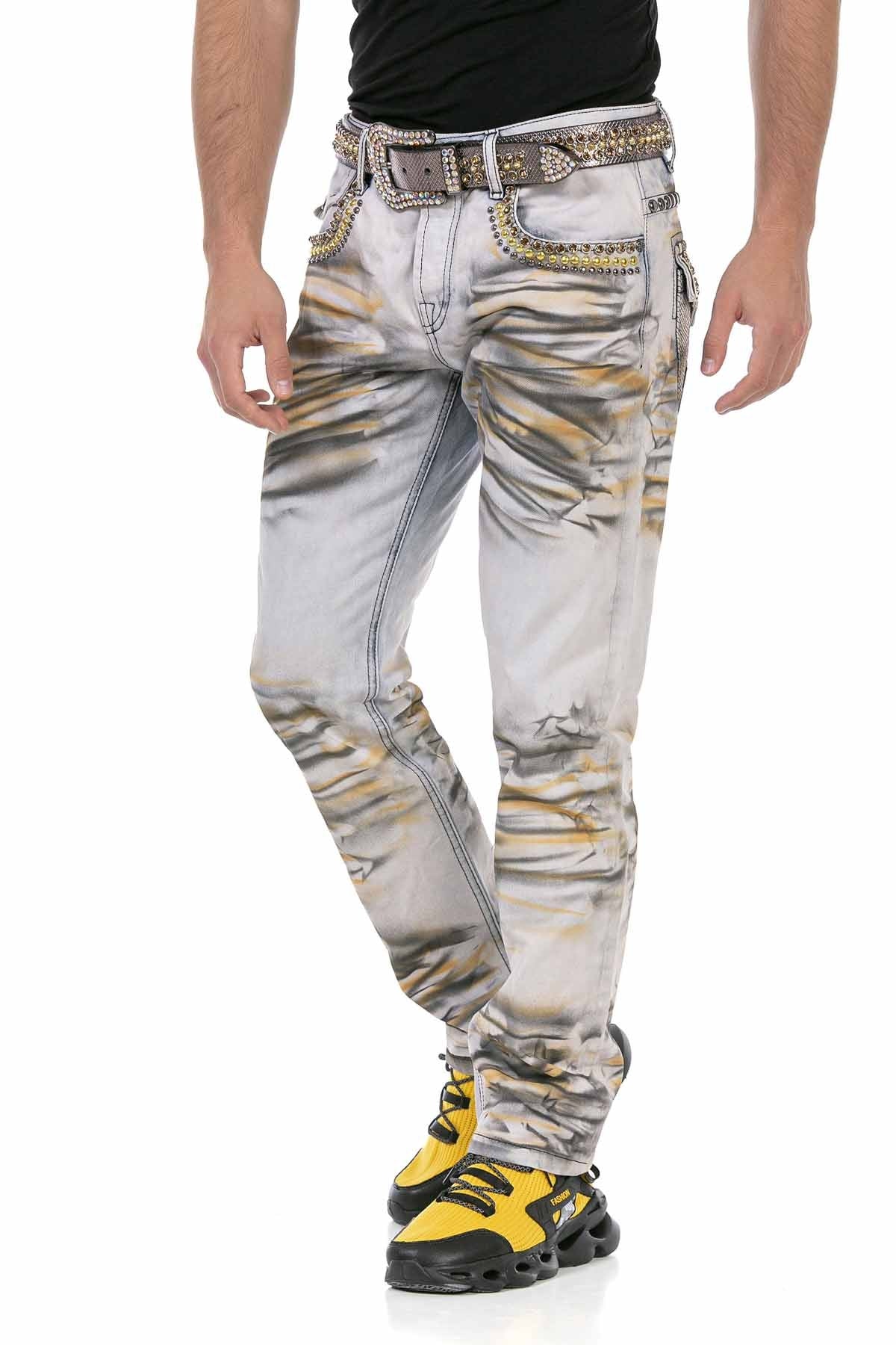 Cipo &amp; Baxx HARRISON Vaqueros Hombre Denim CD733