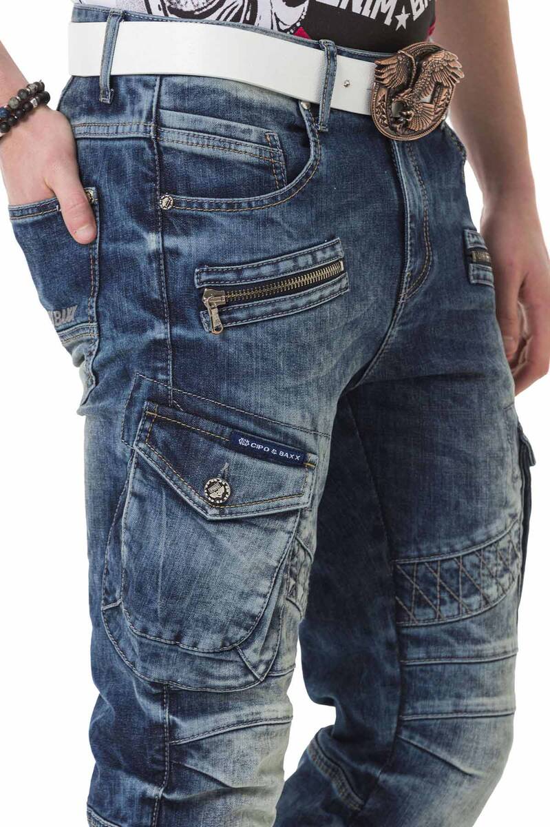 Cipo & Baxx FLASH Herren Jeans Denim CD780