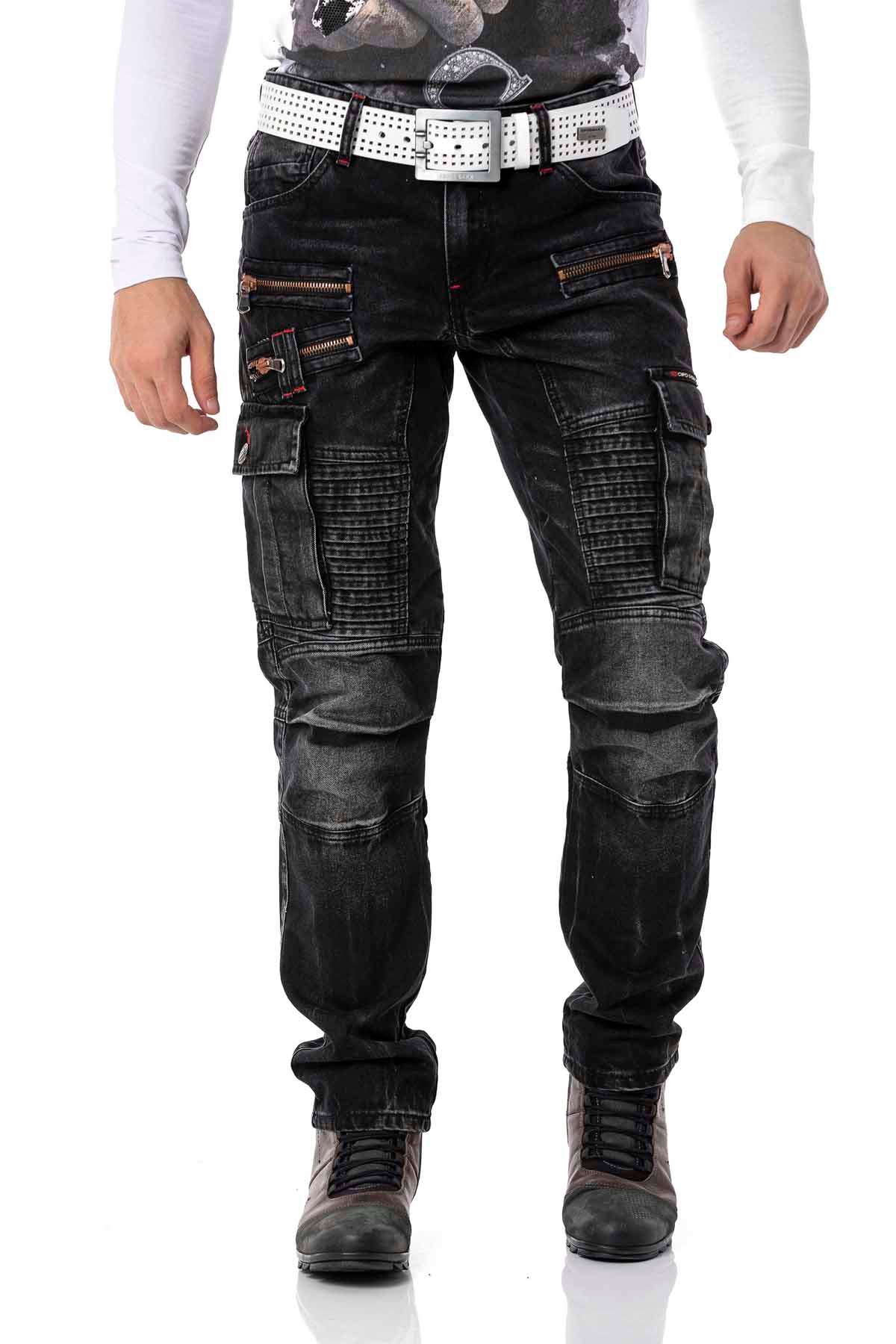 Cipo & Baxx CARLO Herren Cargo Jeans CD798