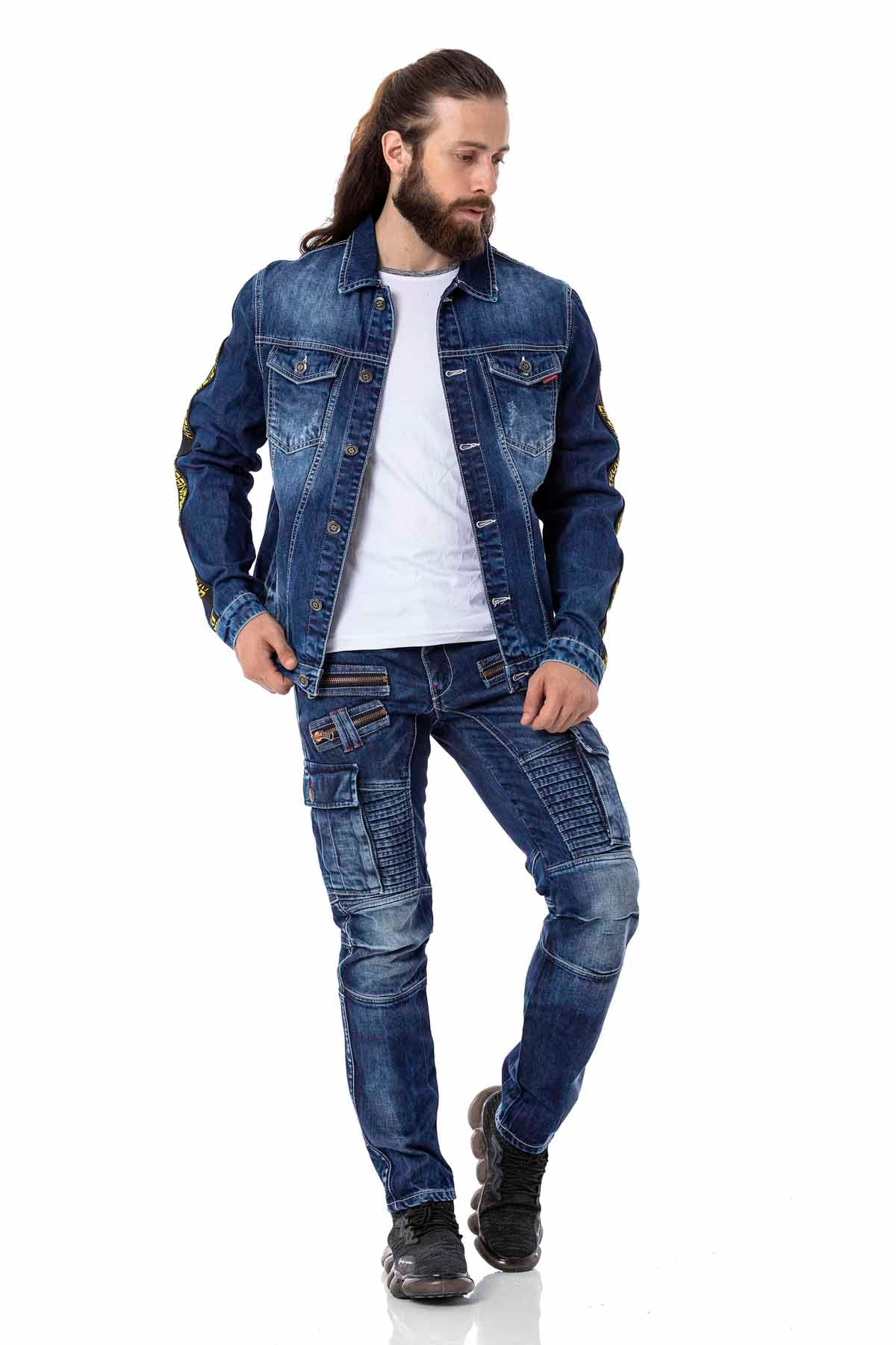 Cipo & Baxx HUGO Herren Cargo Jeans CD798