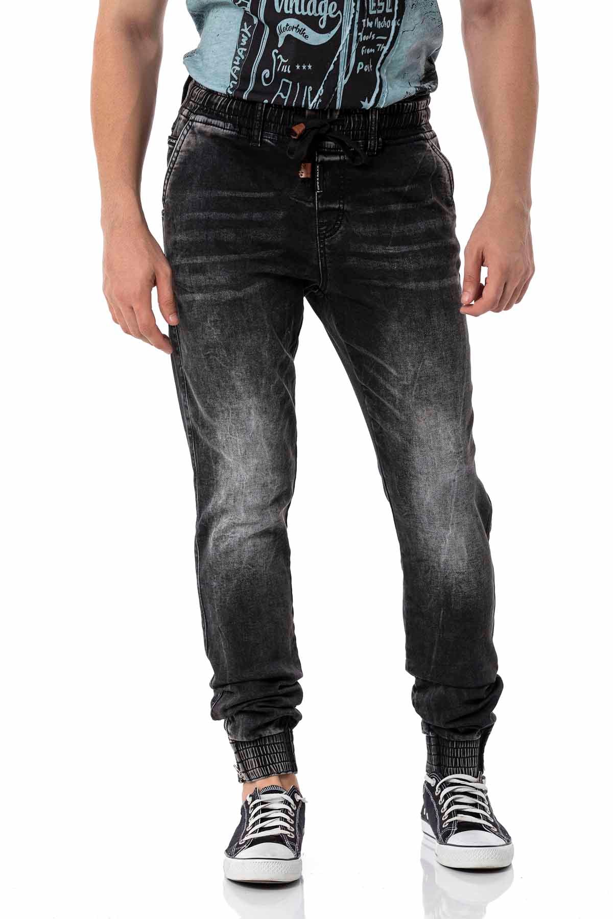 Cipo Baxx BREST BLACK Men s Jeans Denim CD807 persvision