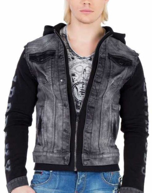 Cipo & Baxx BLACKPOOL Herren Jeans Jacke Weste Denim CJ155