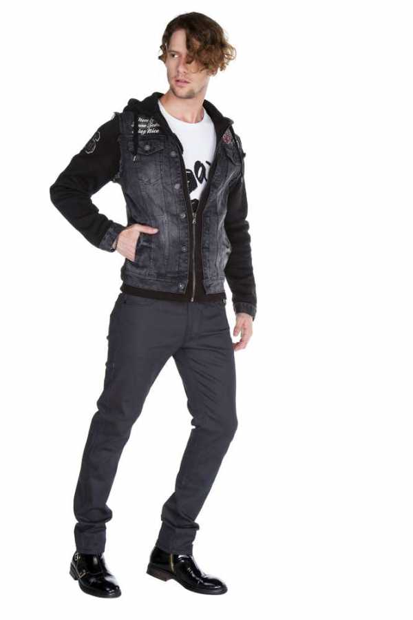 Cipo & Baxx EASTWOOD Herren Jeans Jacke Weste Denim CJ185