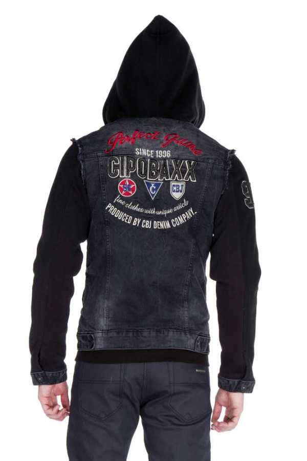 Cipo & Baxx EASTWOOD Herren Jeans Jacke Weste Denim CJ185