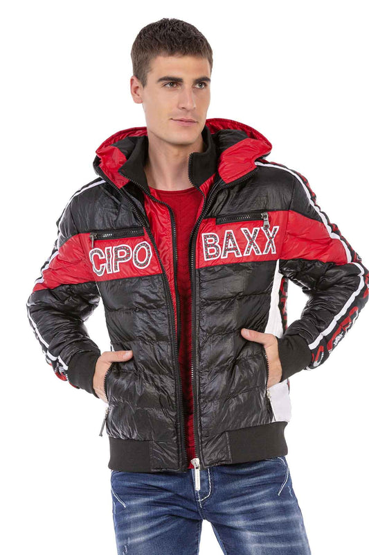 Cipo & Baxx AARON Herren Bomberjacke CJ269