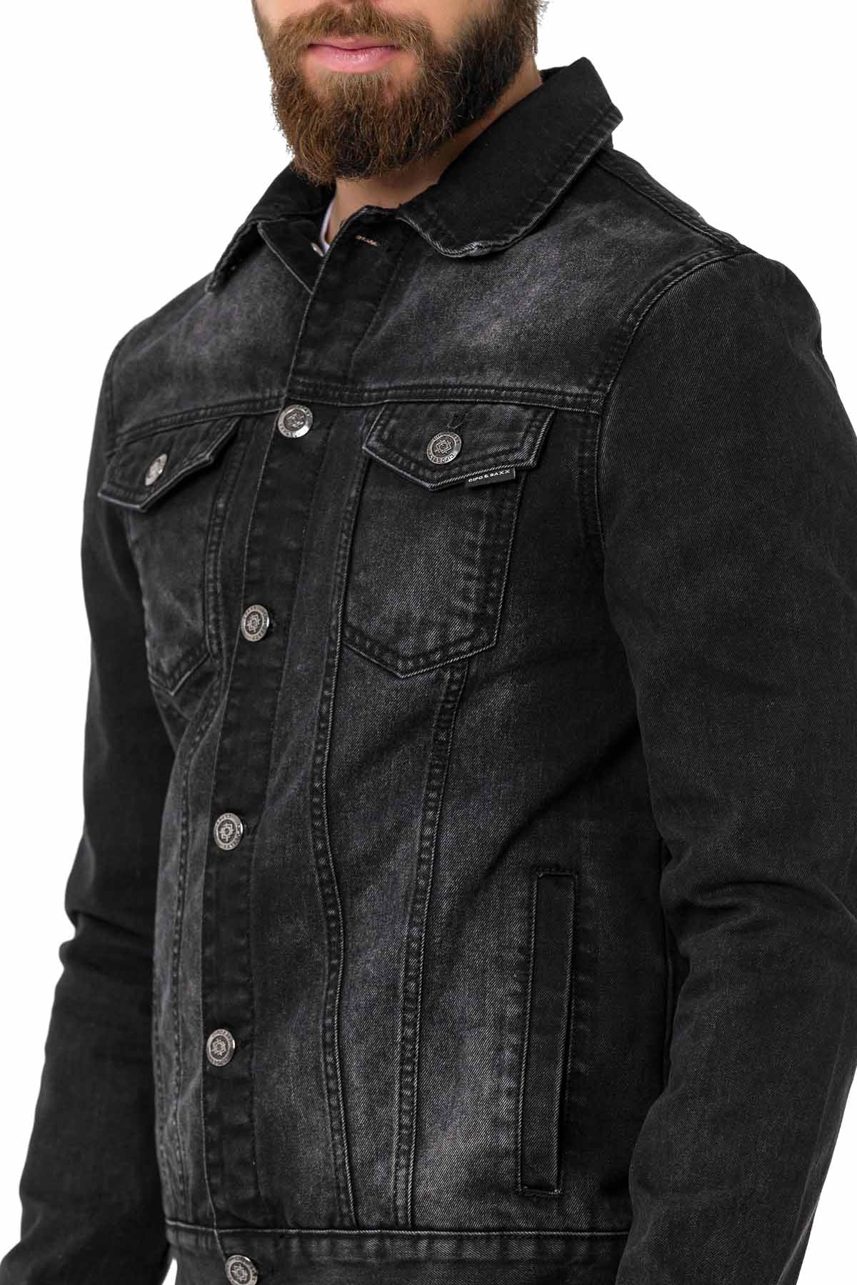 Cipo & Baxx ROB Herren Jeans Jacke Denim CJ289