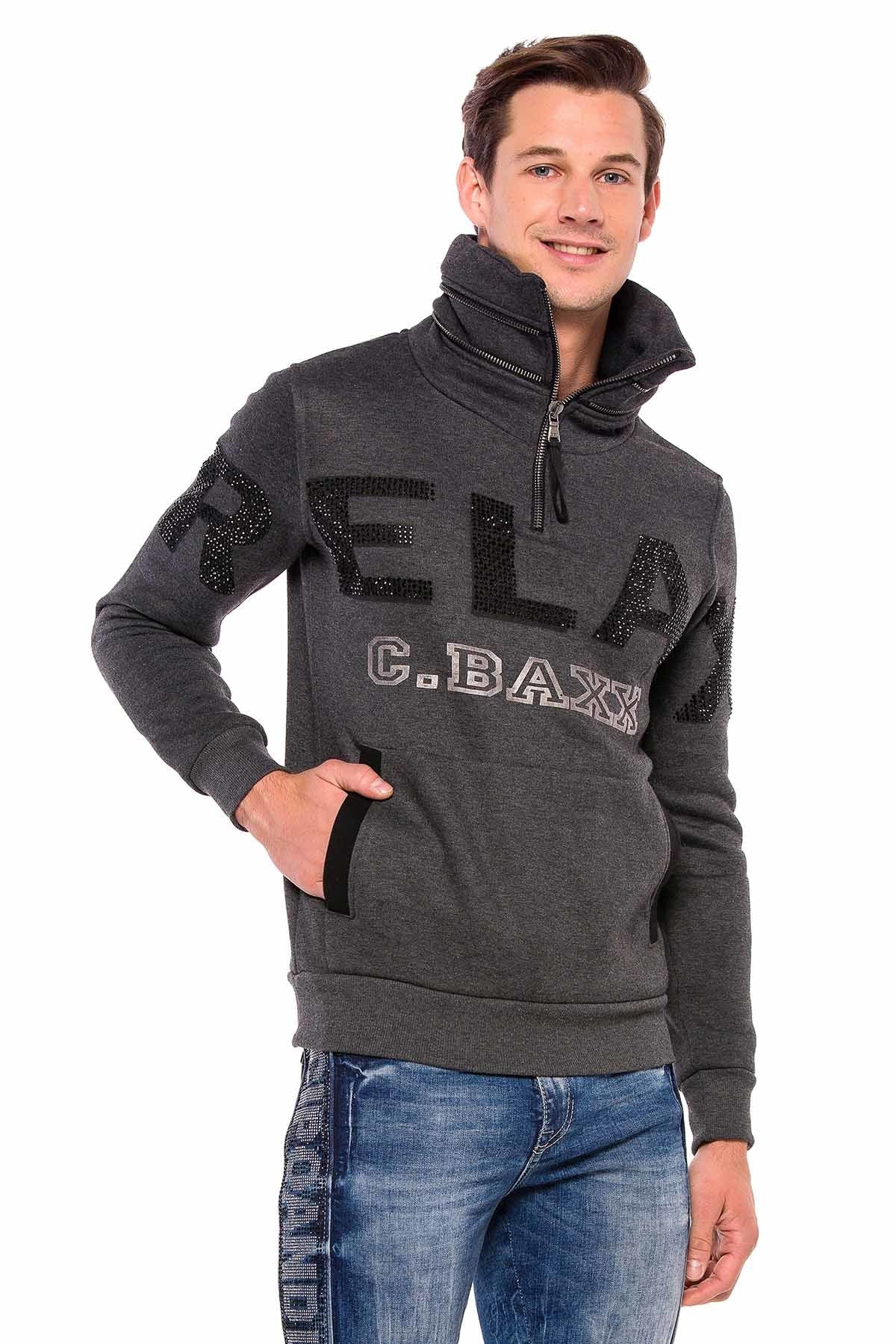 Cipo & Baxx RELAX ANTRA Herren Sweatshirt CL385