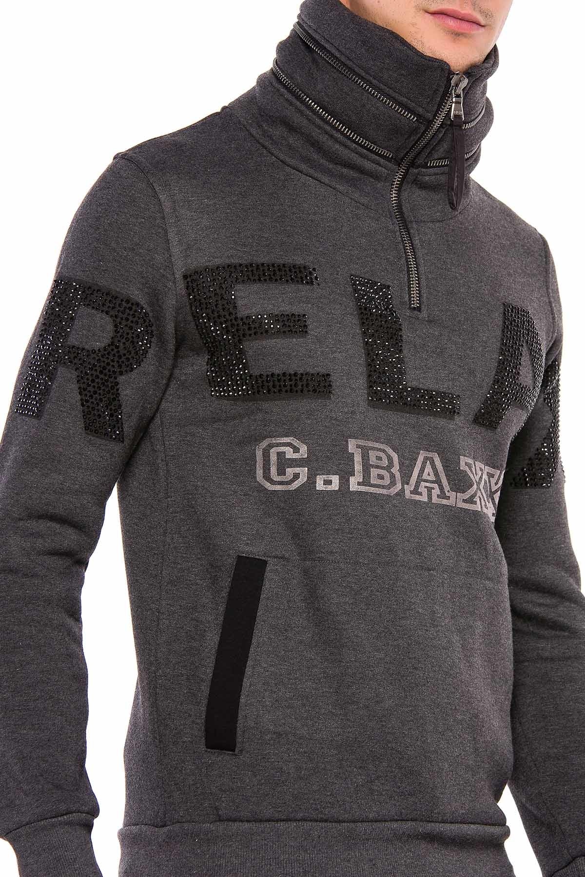 Sudadera hombre Cipo &amp; Baxx RELAX ANTRA CL385