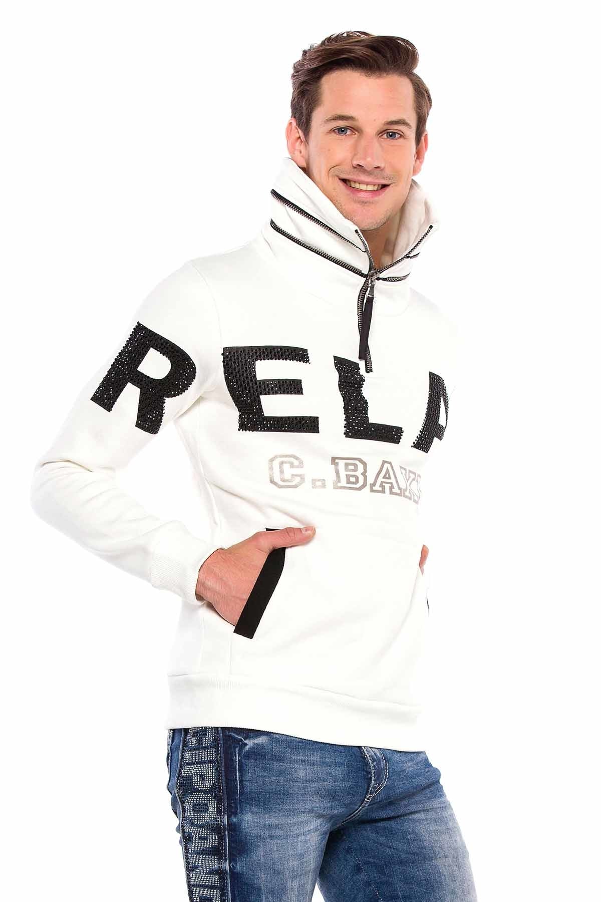 Cipo & Baxx RELAX Herren Sweatshirt CL385