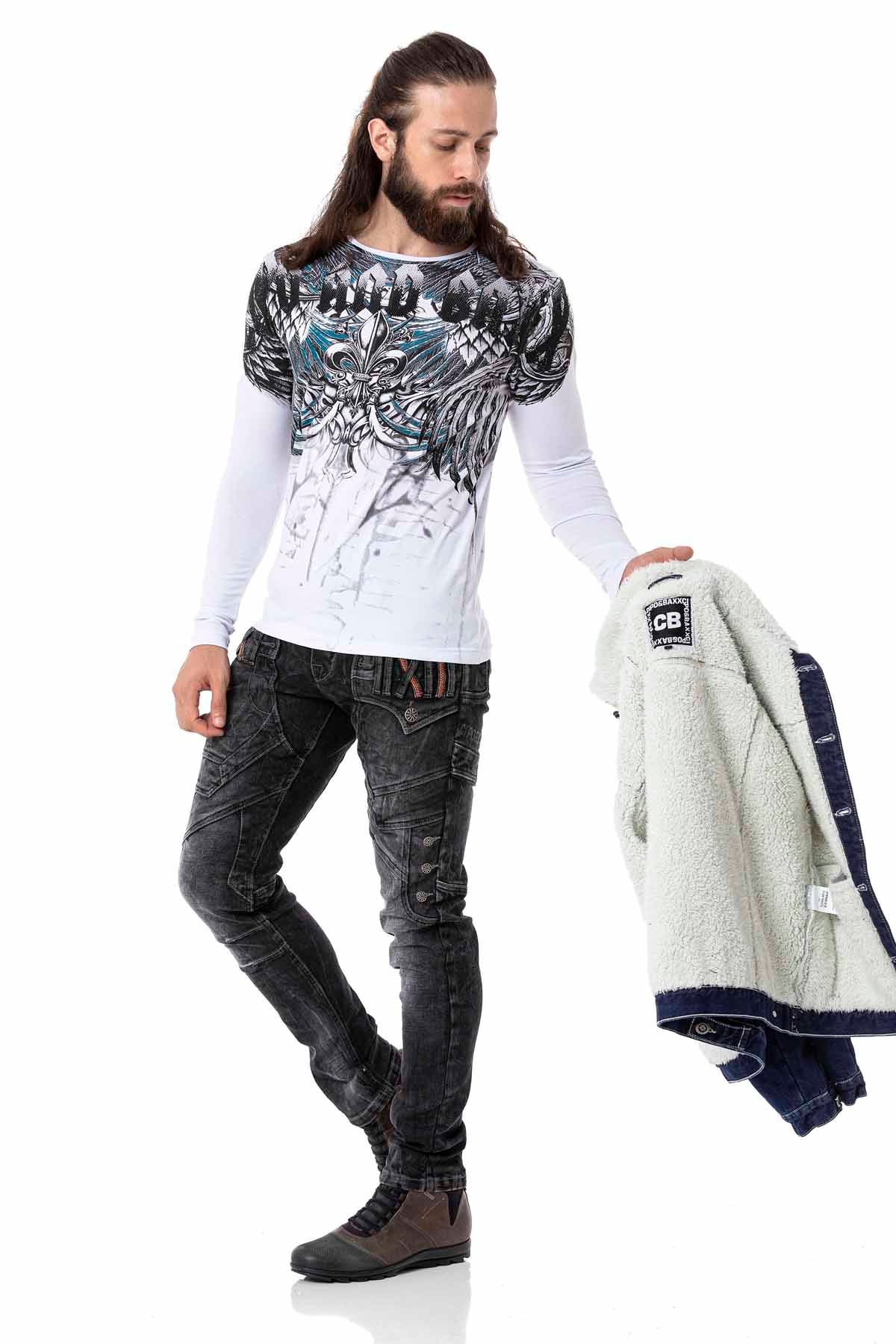 Camisa hombre Cipo &amp; Baxx SIEGE CL516