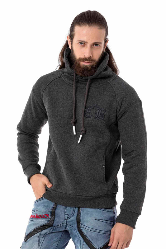 Cipo &amp; Baxx ANTRA men's hooded sweatshirt CL529