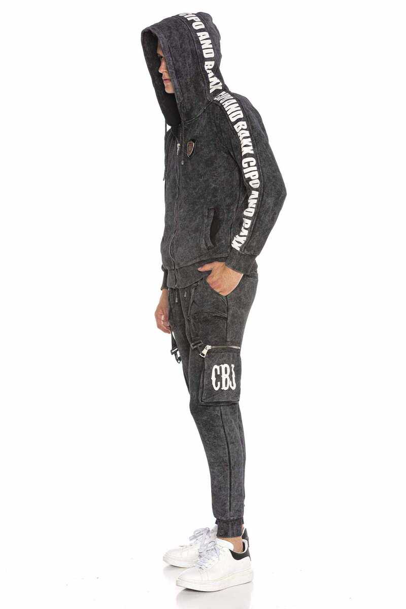 Cipo & Baxx WESTON Herren Trainingsanzug Sweatshirt + Jogginghose  CLR128