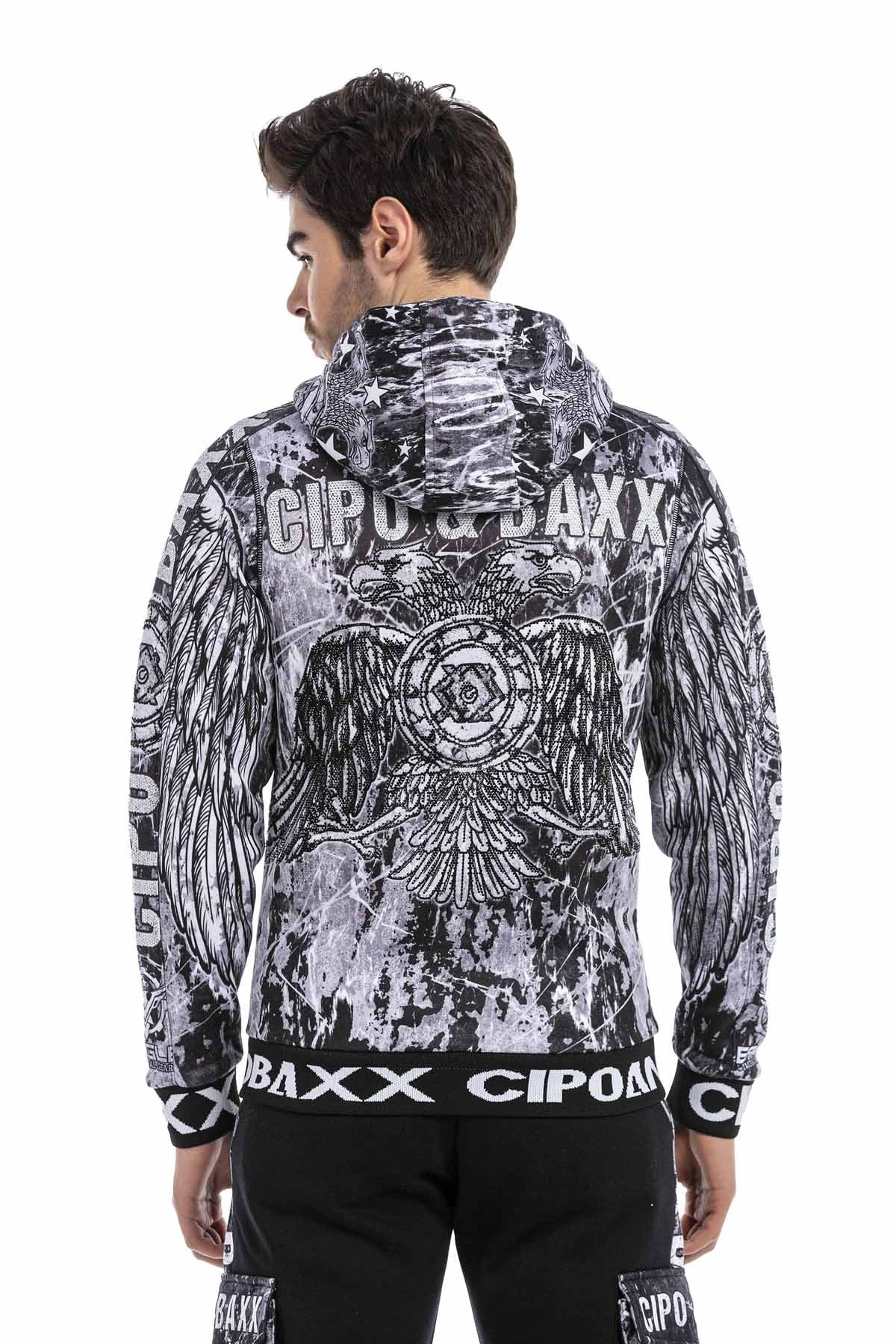 Cipo &amp; Baxx HARLEM Sudadera de chándal para hombre + pantalón de chándal CLR144