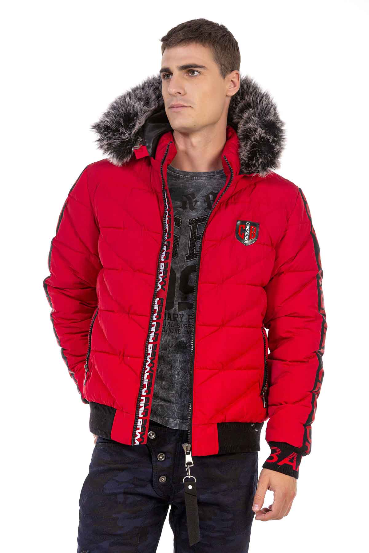 Cipo &amp; Baxx COLTON men's bomber jacket CM188