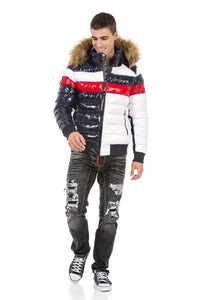 Cipo & Baxx GORDON Herren Bomberjacke CM189