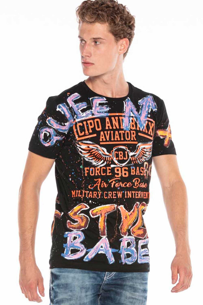Cipo & Baxx CREW Men's T-Shirt CT594 – persvision