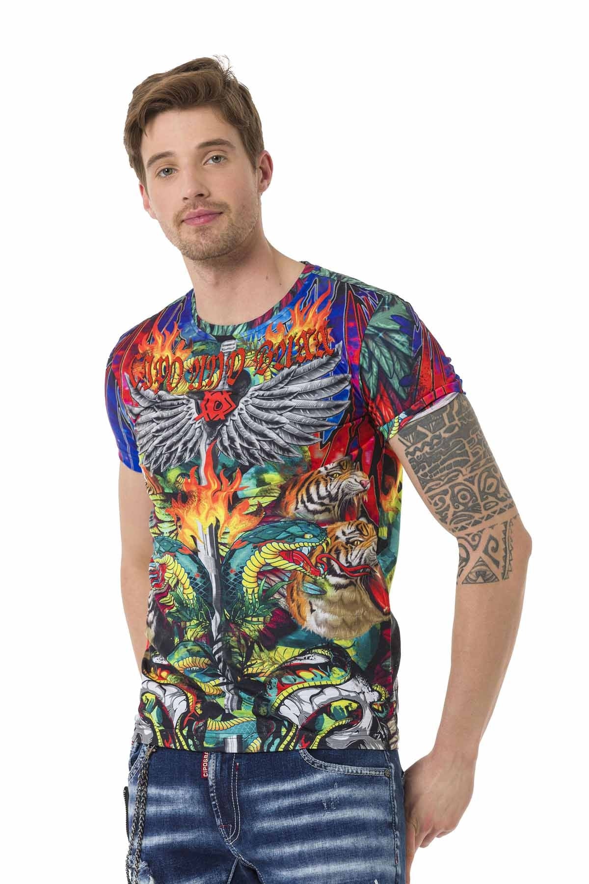 Cipo & Baxx RIO Herren T-Shirt CT669