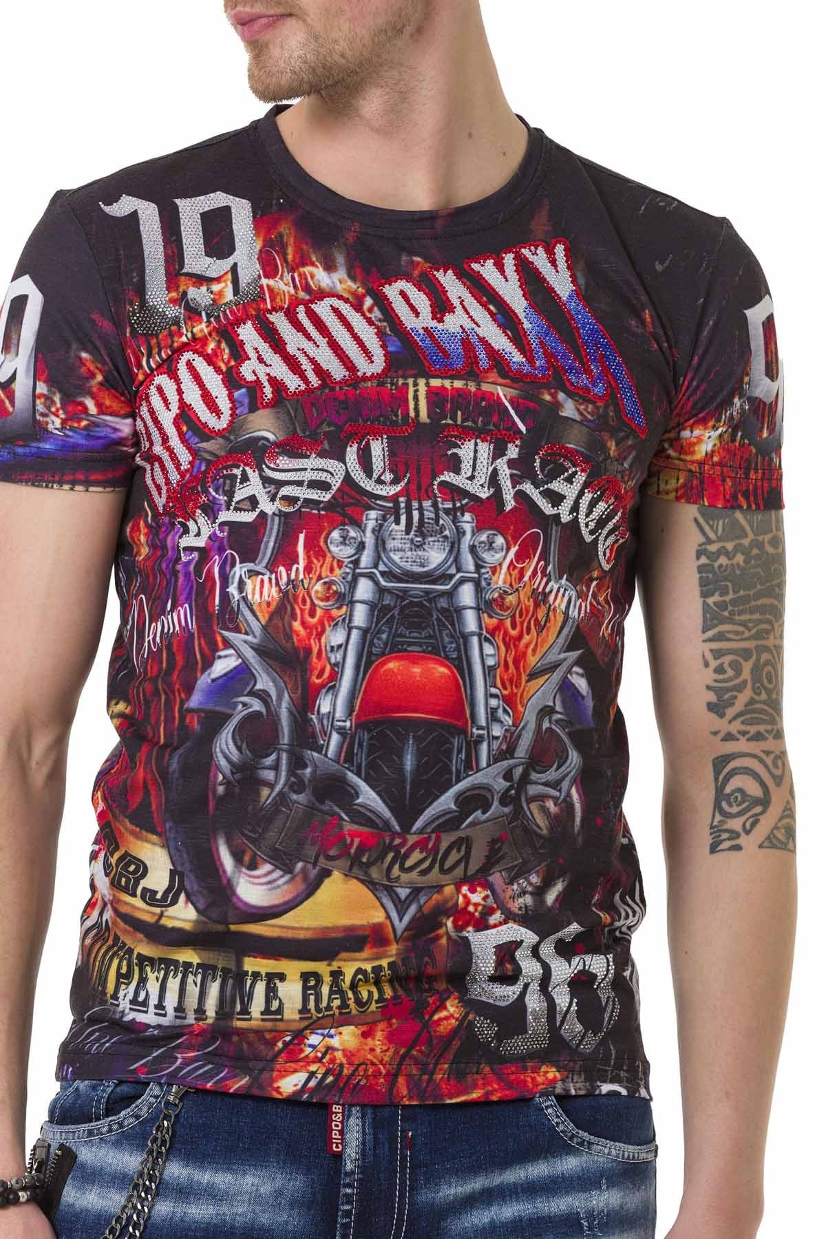 Cipo & Baxx RENO Herren T-Shirt CT680