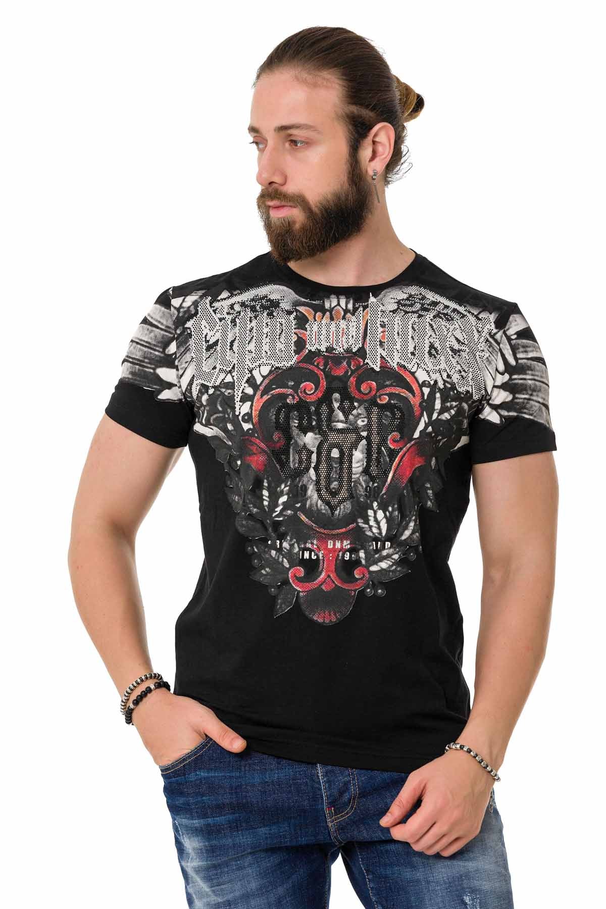 Cipo &amp; Baxx RON Camiseta Hombre CT728