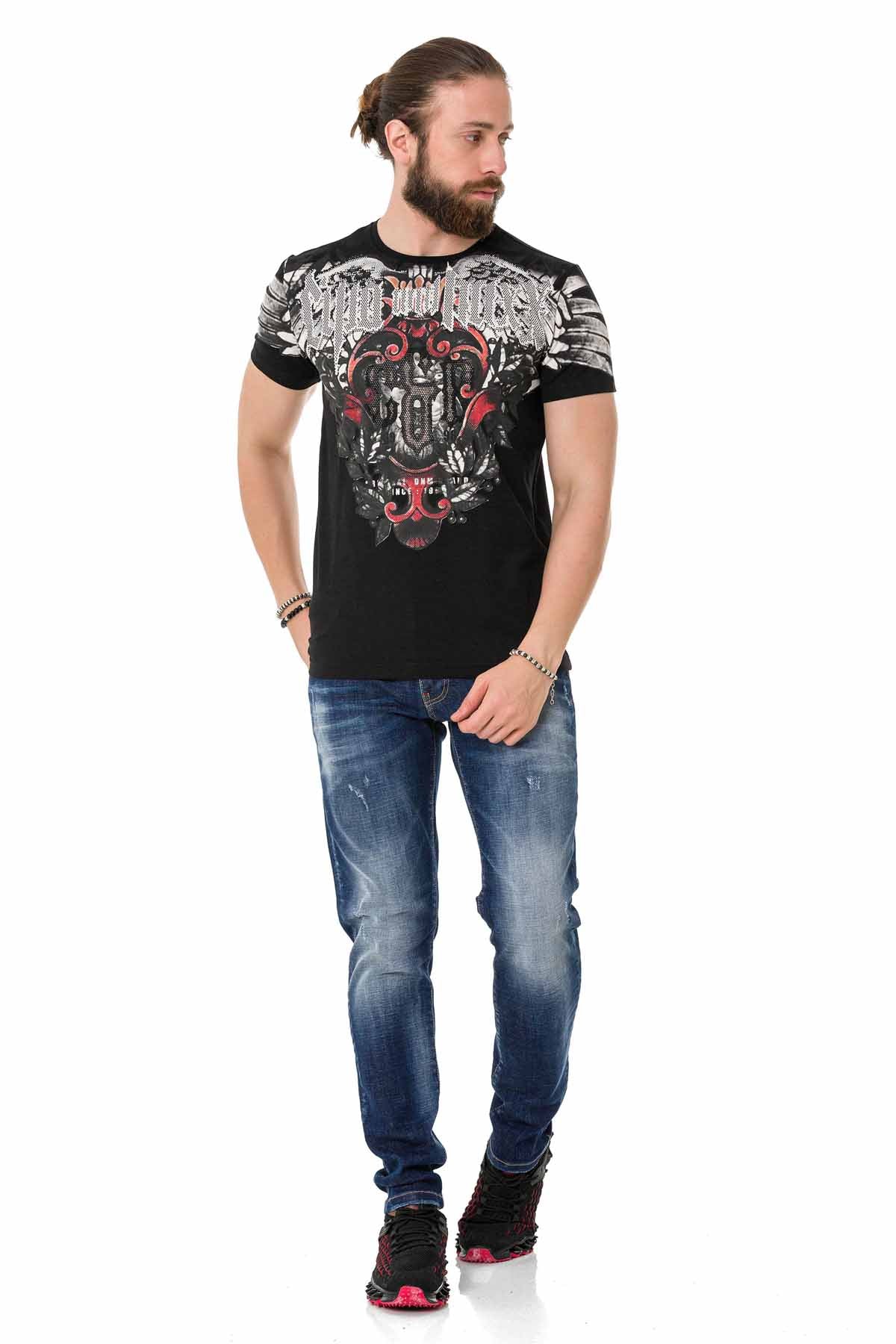 Cipo &amp; Baxx RON Camiseta Hombre CT728