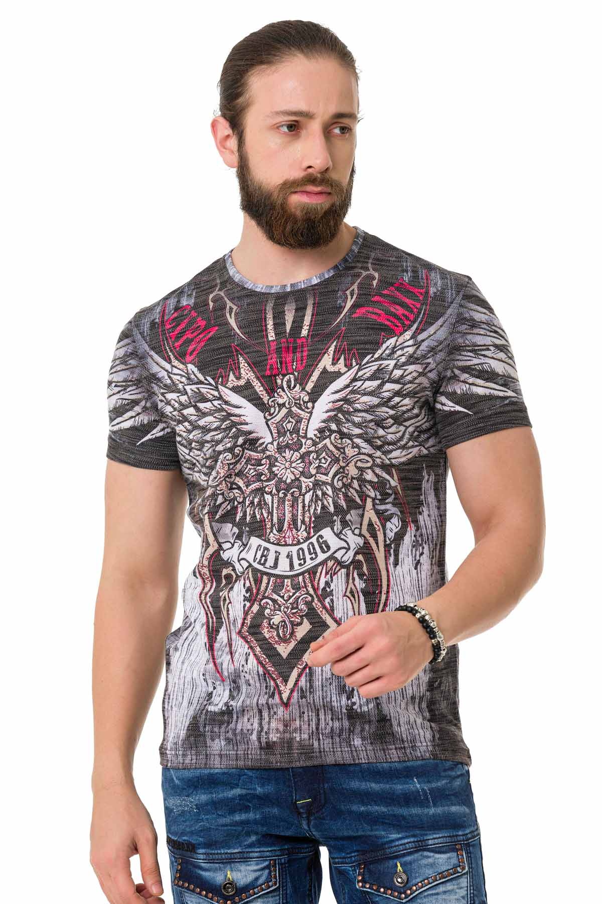 Cipo &amp; Baxx PENN Camiseta Hombre CT746