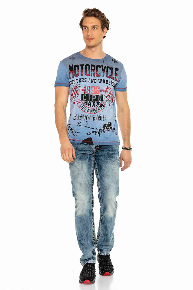 Cipo &amp; Baxx PAUL men's jeans denim CD148