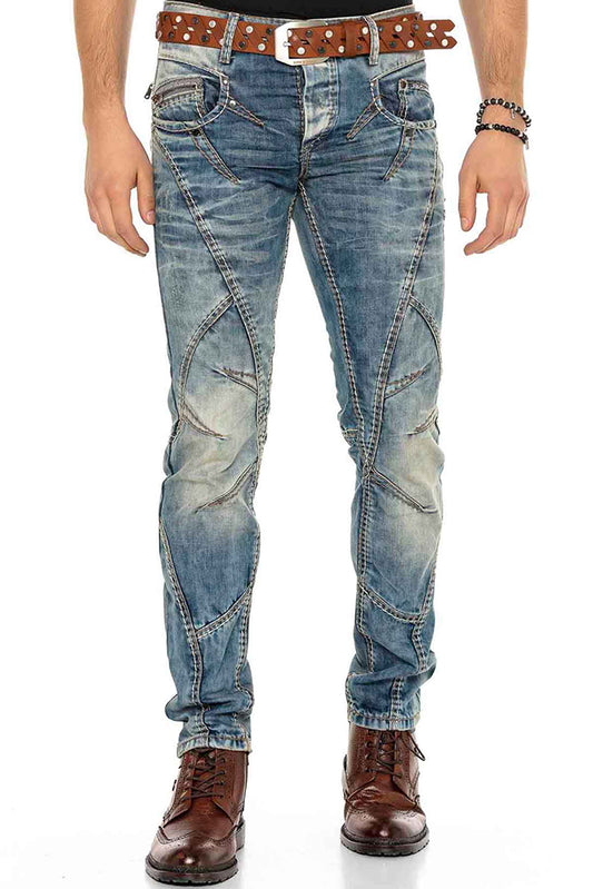 Cipo &amp; Baxx YORK vaqueros de hombre denim C-0894