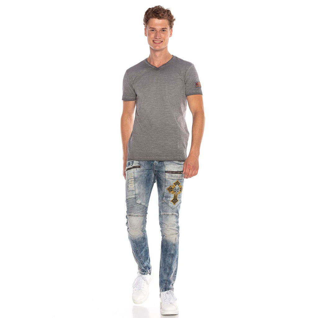 Cipo &amp; Baxx UTAH Men's Jeans Denim CD293