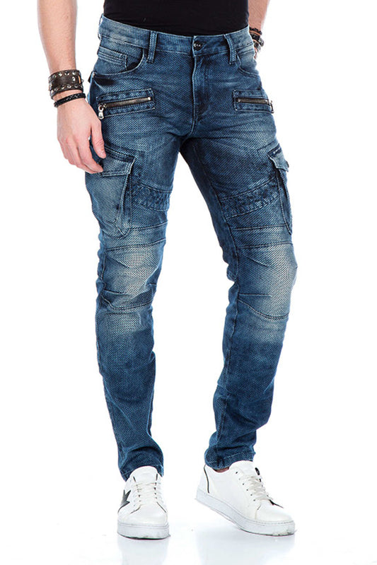 Cipo &amp; Baxx CUBIC Vaqueros Hombre Denim CD369