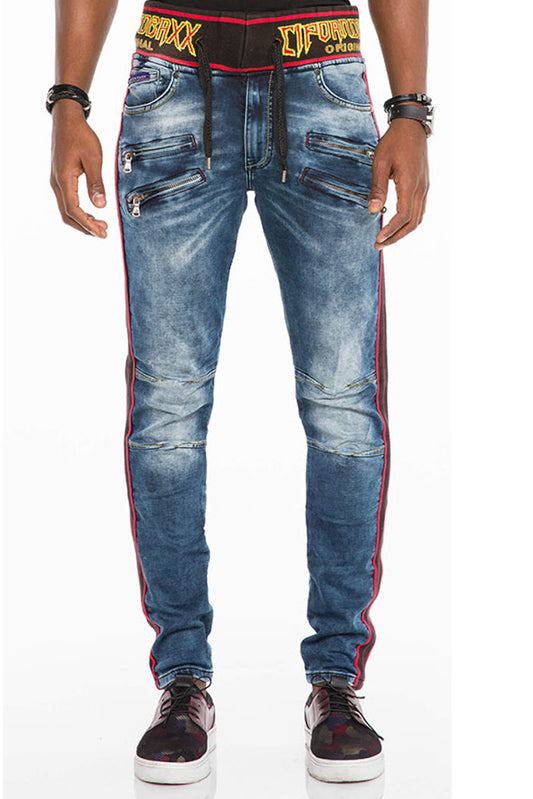 Cipo &amp; Baxx ROCKY men's jeans denim CD504