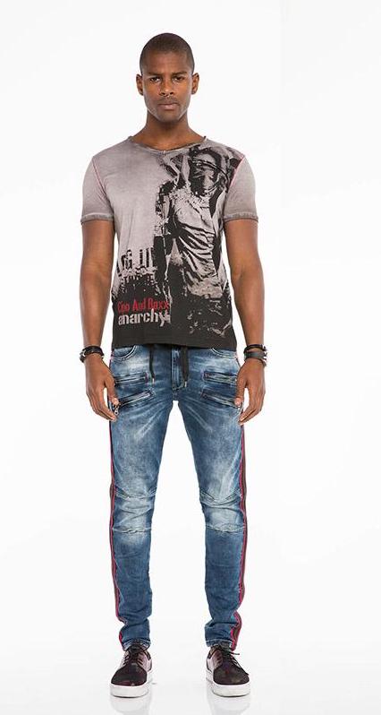 Cipo & Baxx ROCKY Herren Jeans Denim CD504