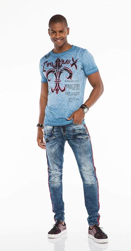 Cipo & Baxx ROCKY Herren Jeans Denim CD504