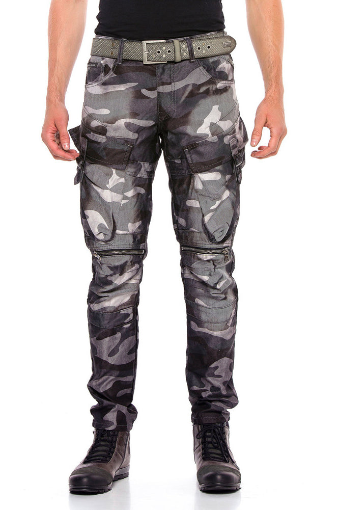 Cipo & Baxx THUNDER CAMOUFLAGE Herren Jeans Denim CD560