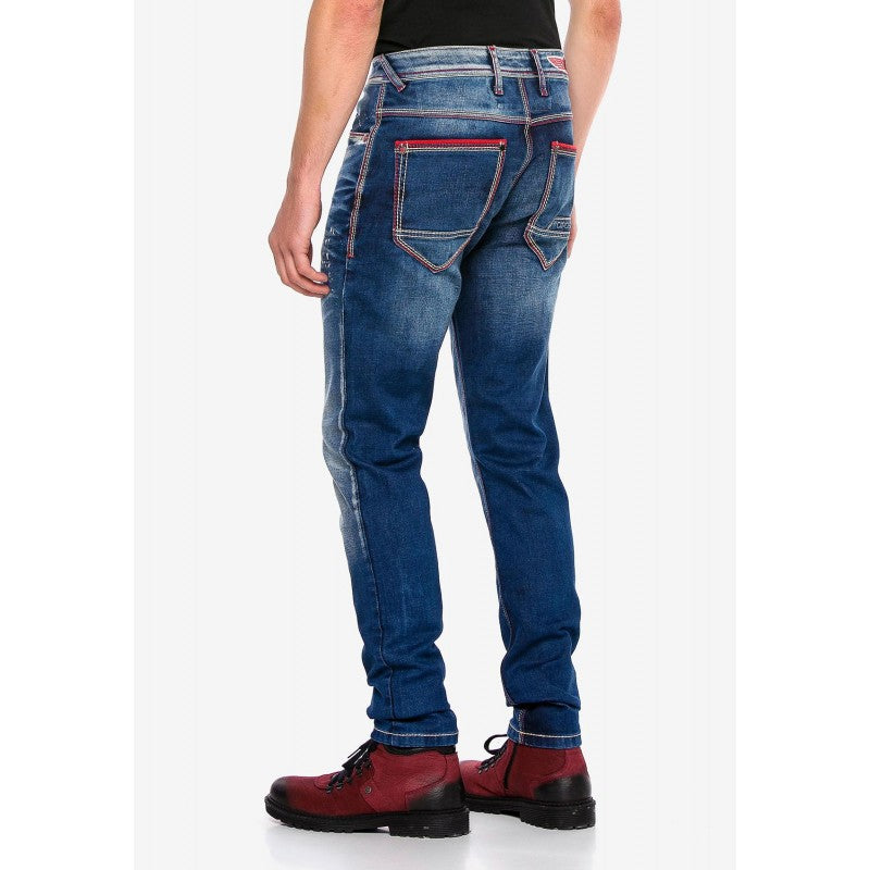 Cipo &amp; Baxx REDWOOD men's jeans denim CD557