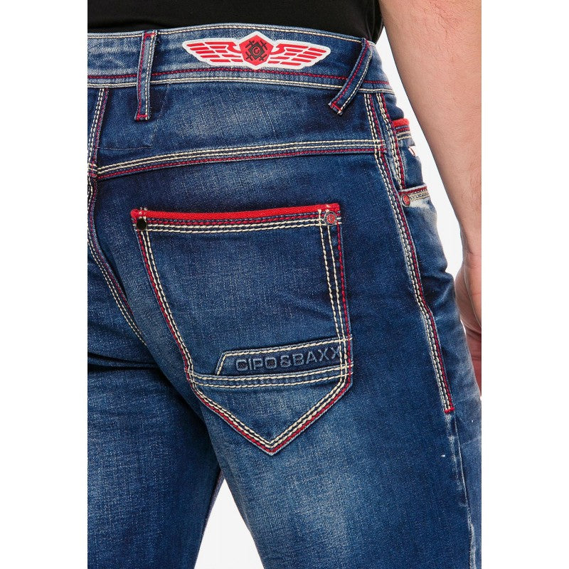 Cipo &amp; Baxx REDWOOD men's jeans denim CD557