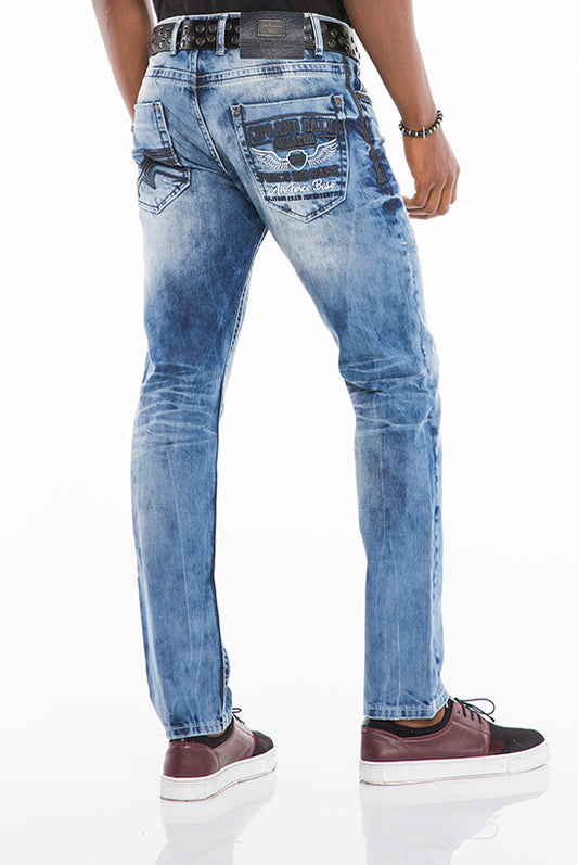 Cipo &amp; Baxx KENT Vaqueros Hombre Denim CD503