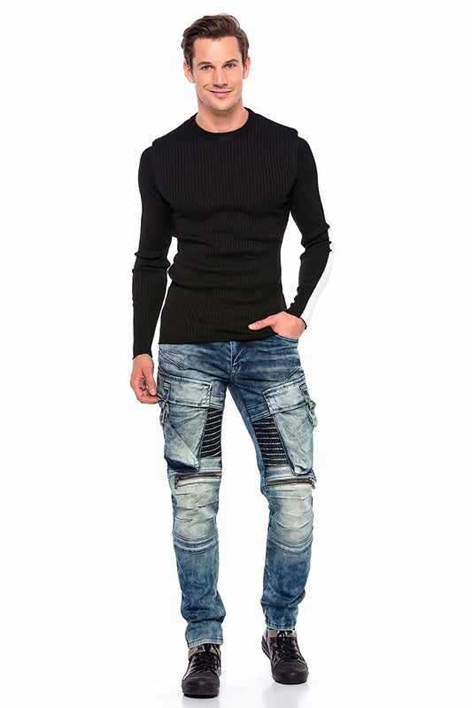 Cipo &amp; Baxx GROOVE Men's Jeans Denim CD523