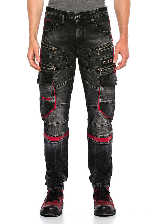 Cipo &amp; Baxx FRAGMENT Vaqueros Hombre Denim CD561