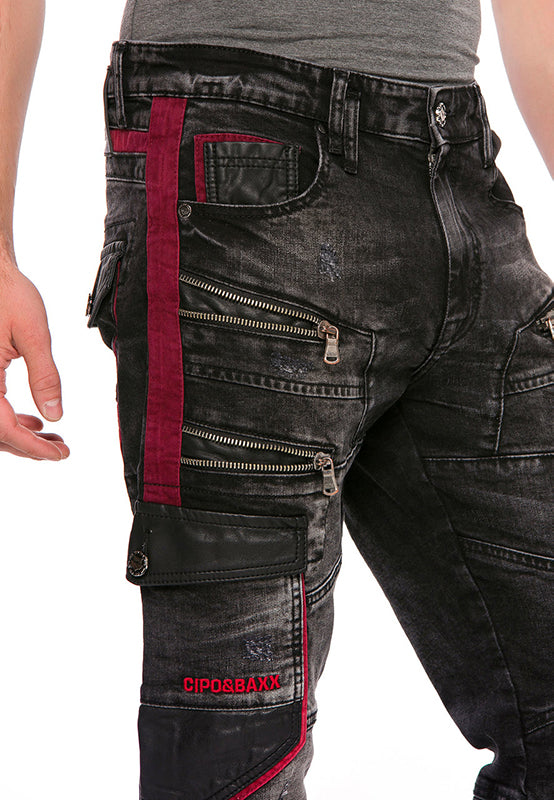 Cipo & Baxx FRAGMENT Herren Jeans Denim CD561